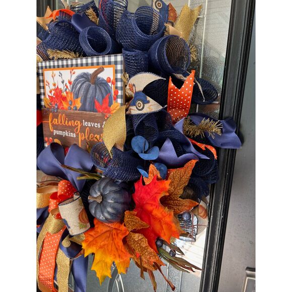 COPY - Fall Front Door Wreath - Picture 2 of 6